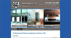 Desktop Screenshot of glassroutes.net