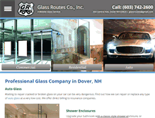 Tablet Screenshot of glassroutes.net
